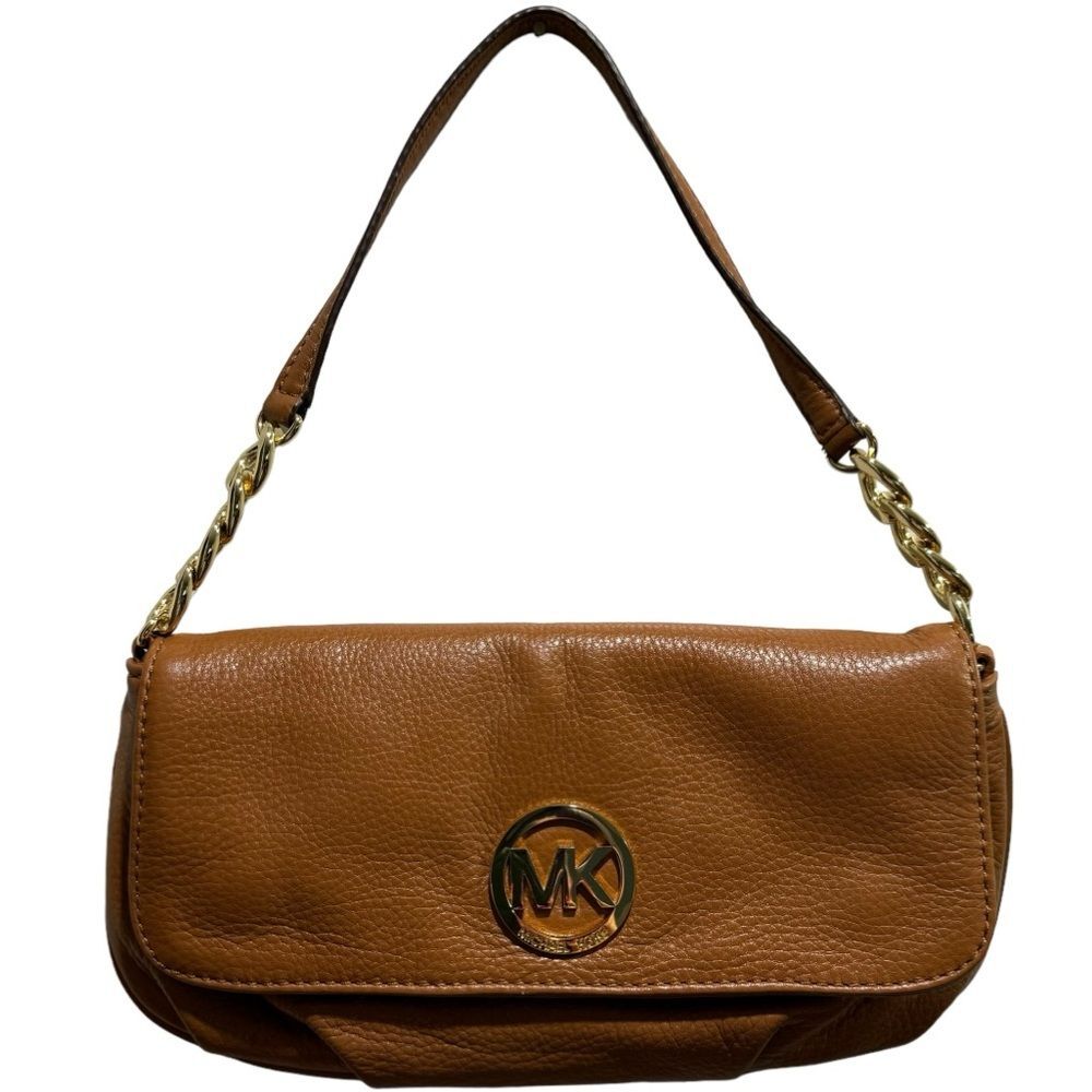 Michael Kors Leather Chain Strap Shoulder Bag NWOT - Picture 1 of 10